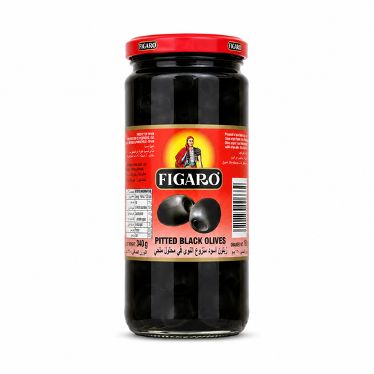 Figaro Pitted Black Olives