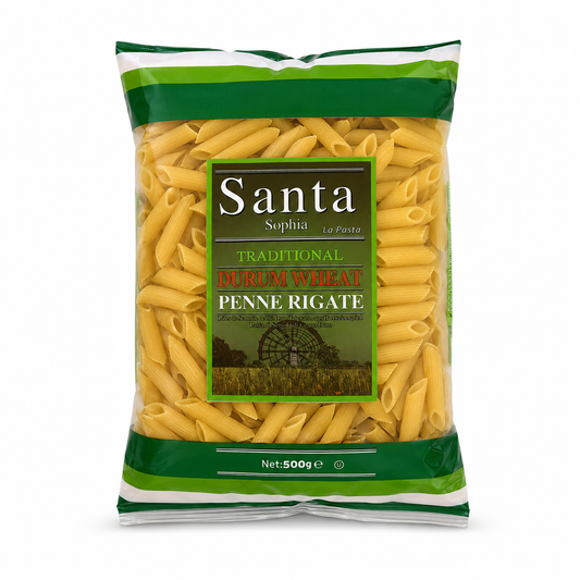 Santa Sophia Durum wheat Penne Rigate Pasta