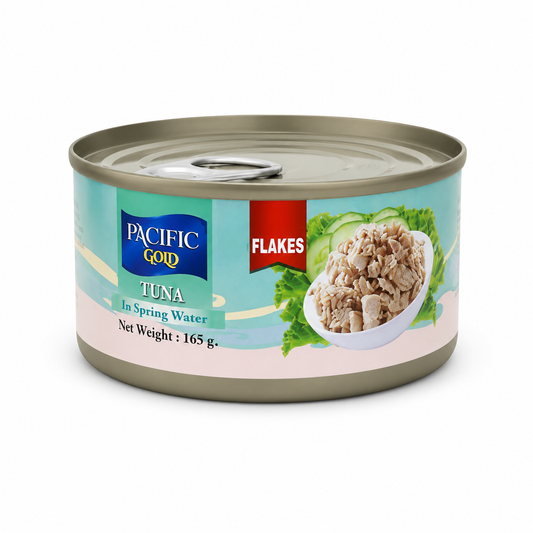 Pacific Gold Tuna in spring water Flakes