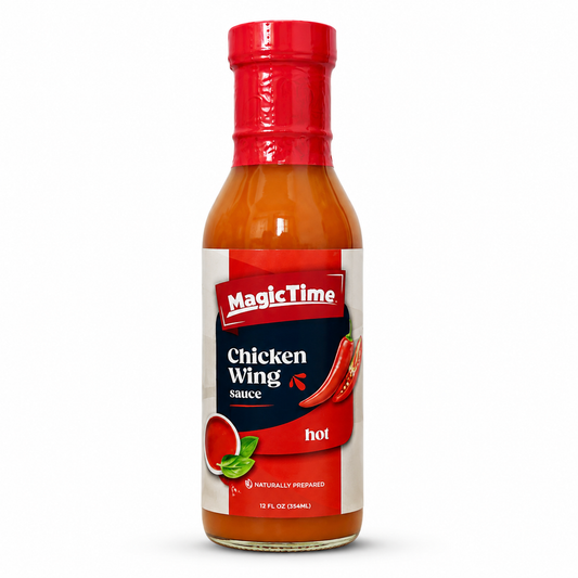 Magic Time Chicken wings Hot Sauce