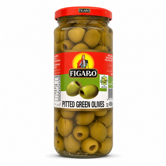 Figaro Pitted Green Olives