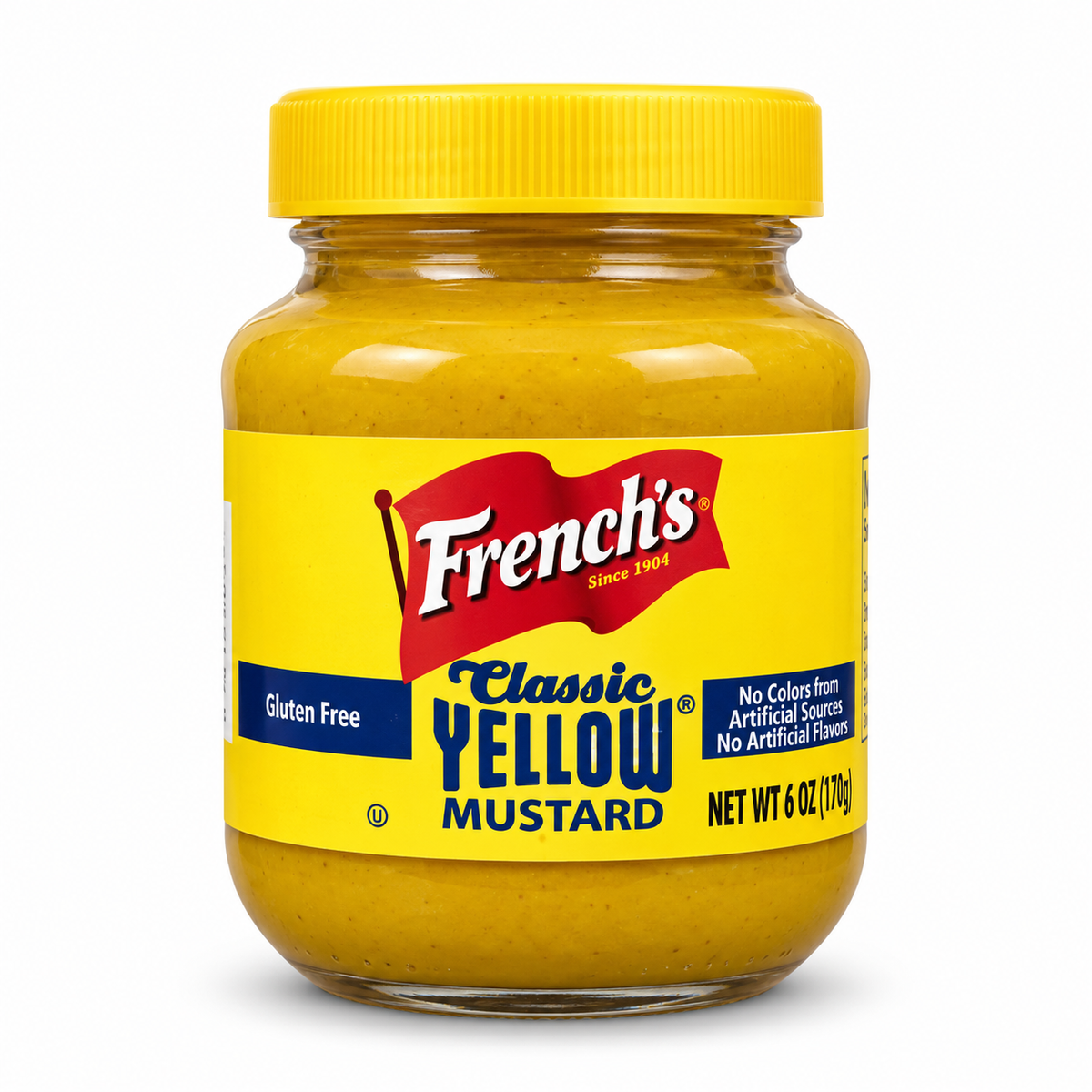 French's Classic Yellow Mustard 170g jar