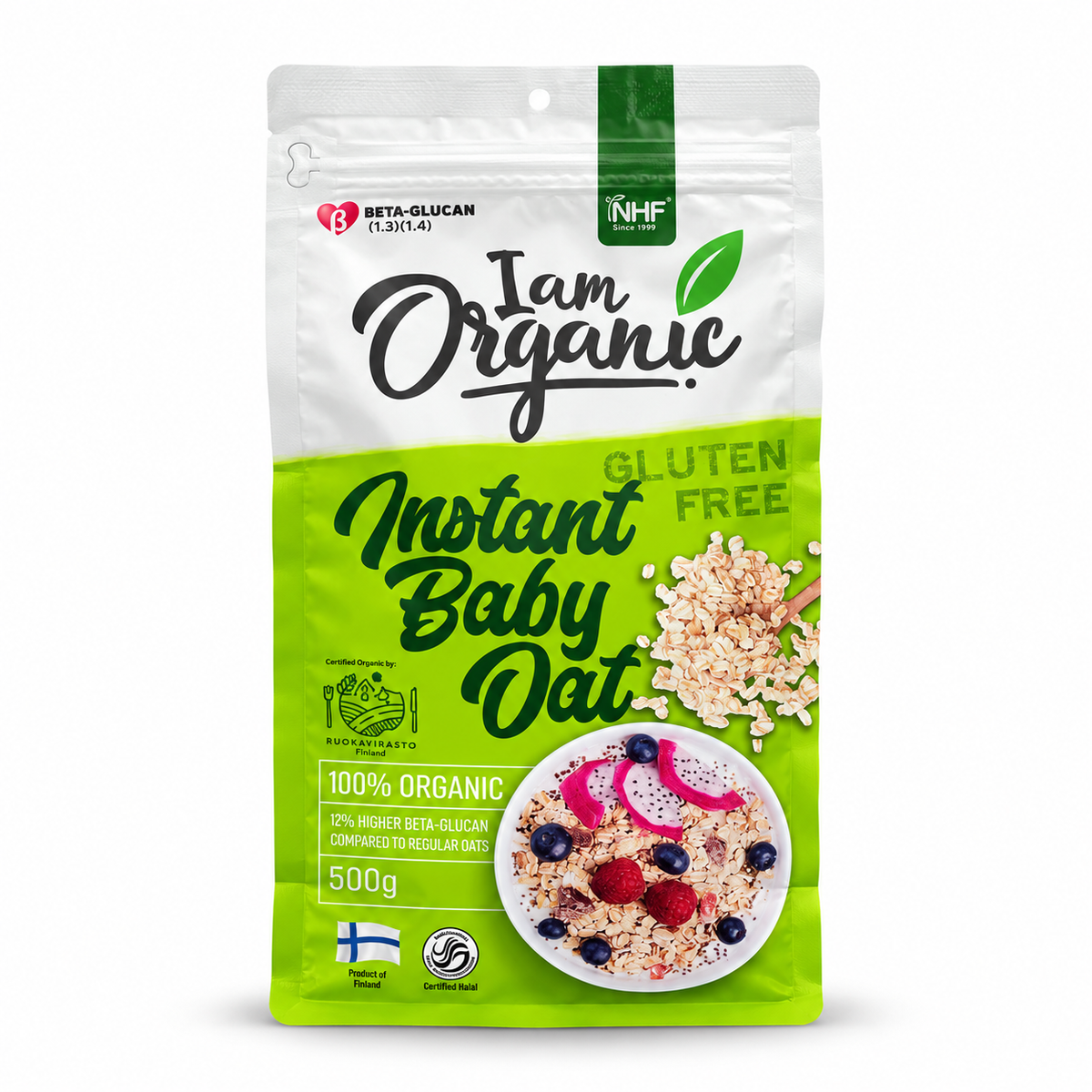 I Am Organic Instant Baby Oat 500 g