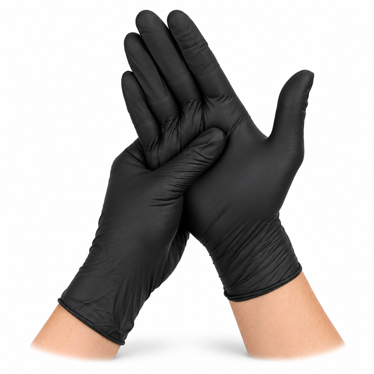 Kitchen black hand gloves 1 pair