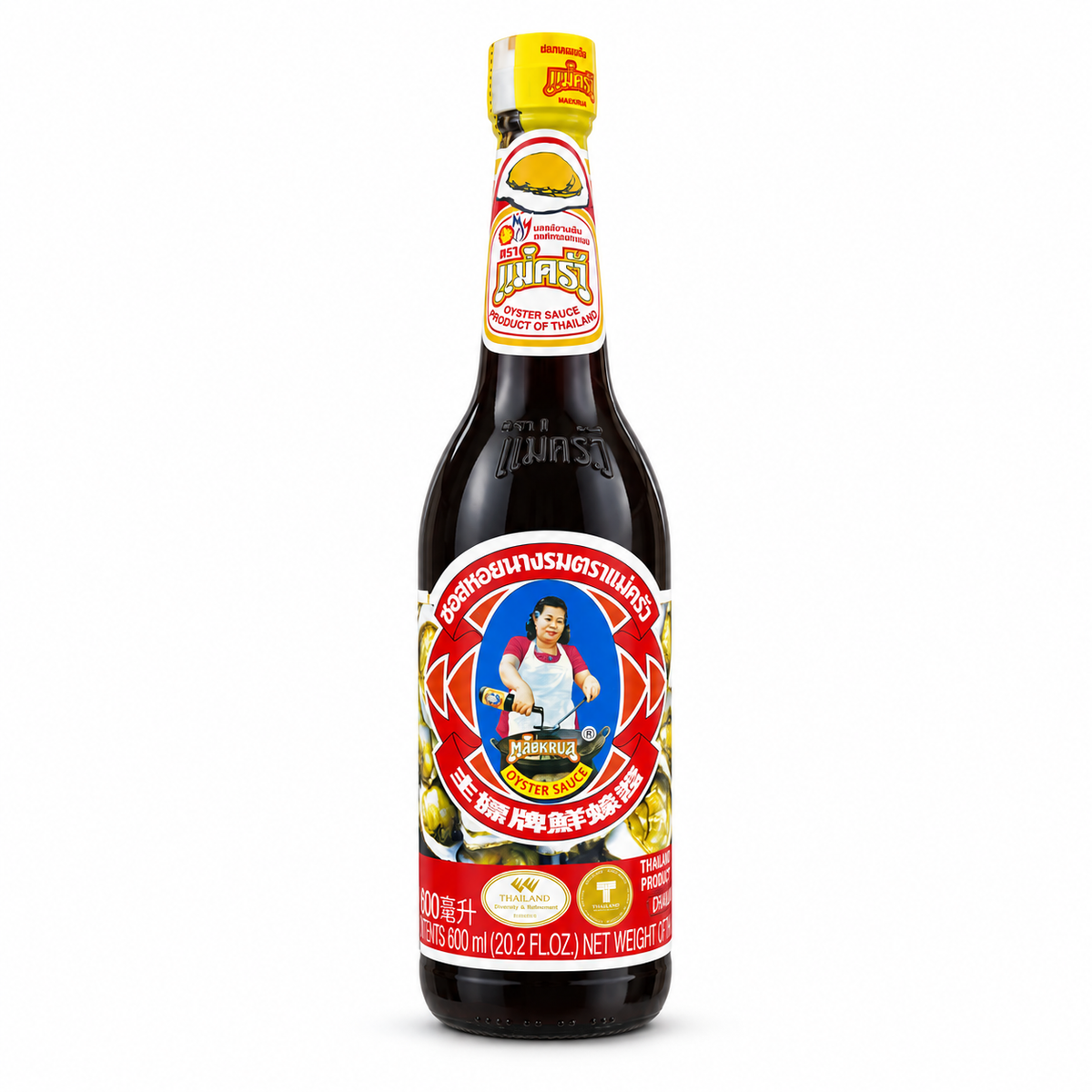 Maekrua Thai Oyster Sauce 600ml bottle