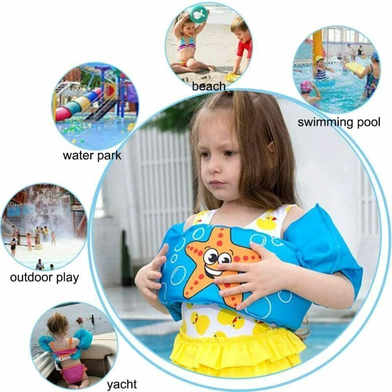 Baby Swimming Trainer Life Jacket with Arm Bands